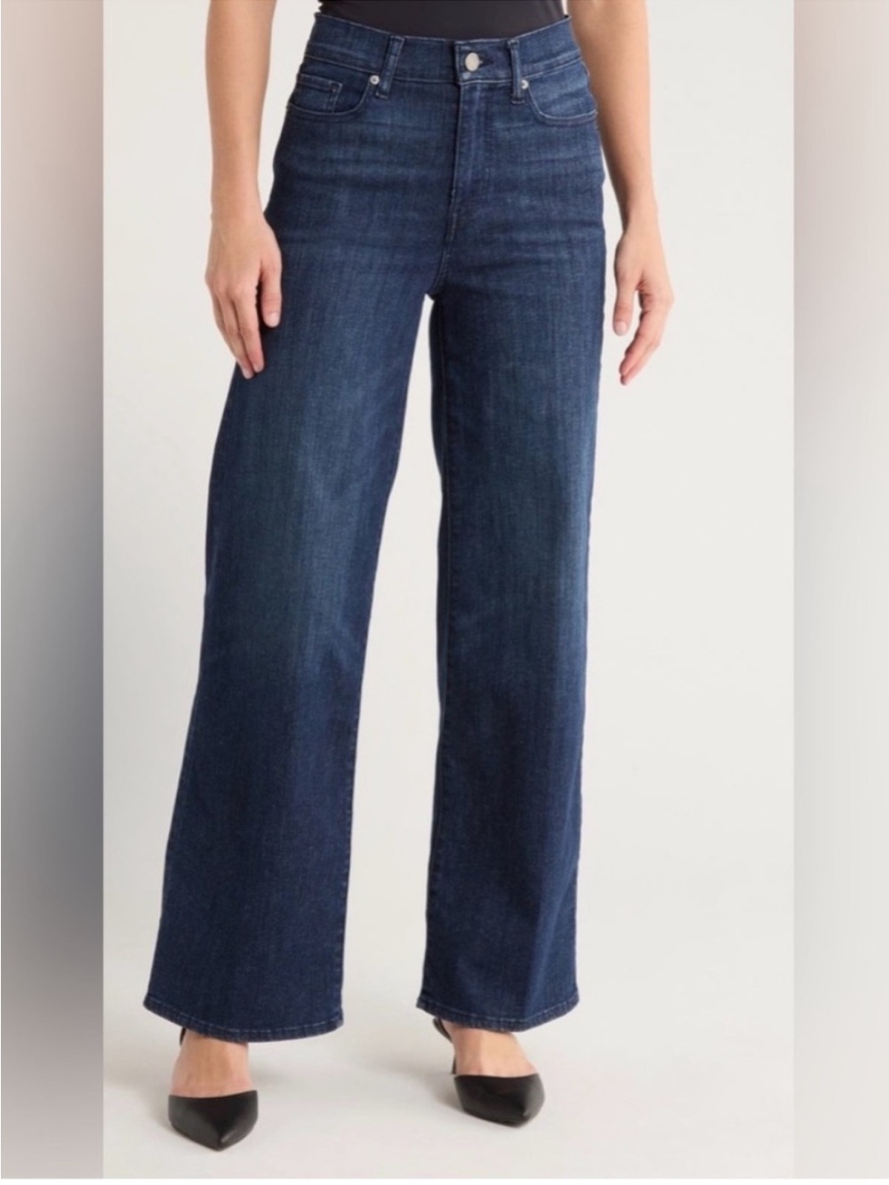 Frame Le Slim Palazzo High Waist Wide Leg Jeans